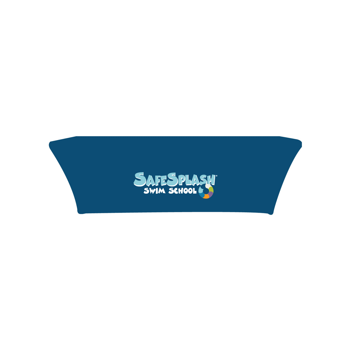 SafeSplash Swim School: Tablecloth - 8ft Multi-Stretch