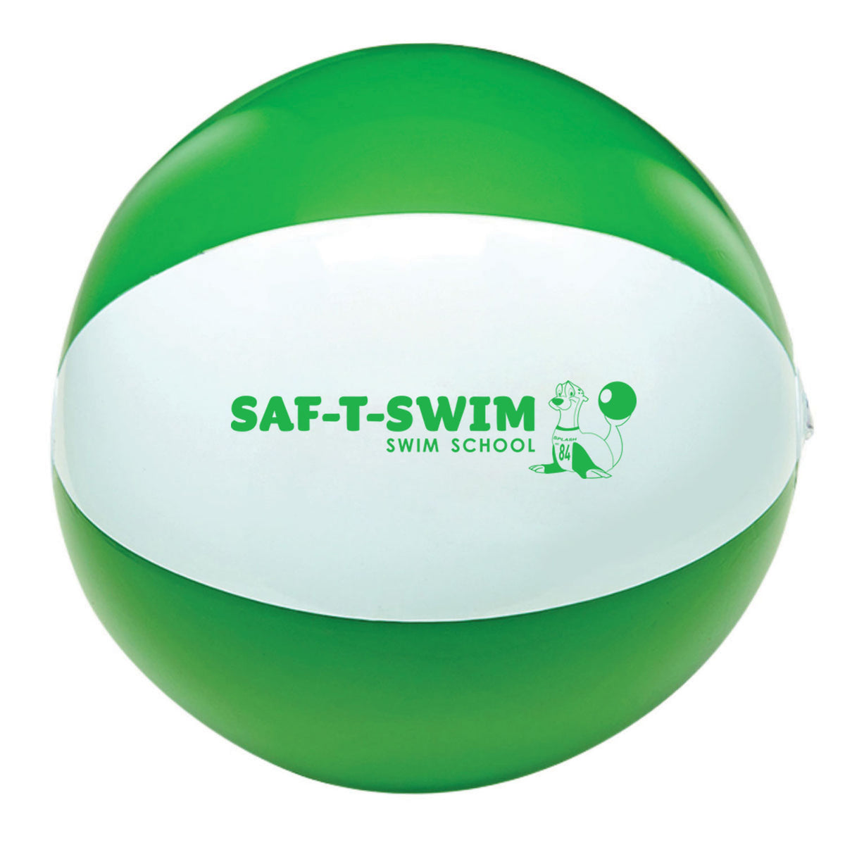 Saf-T-Swim: 6" Two-Tone Beach Ball