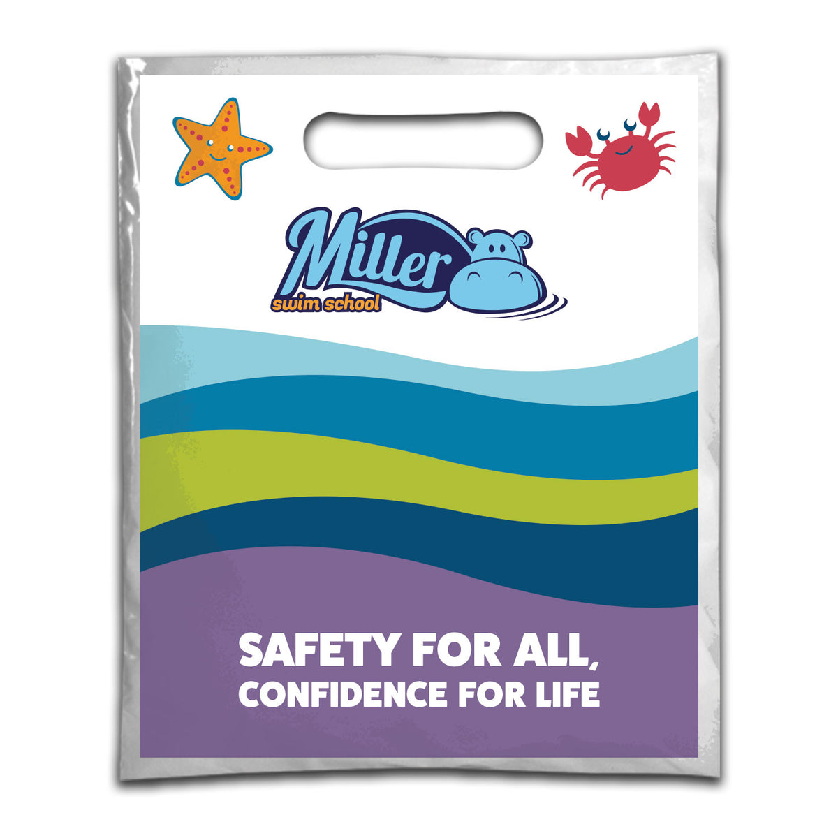 Miller Swim School: Plastic Gift Bag