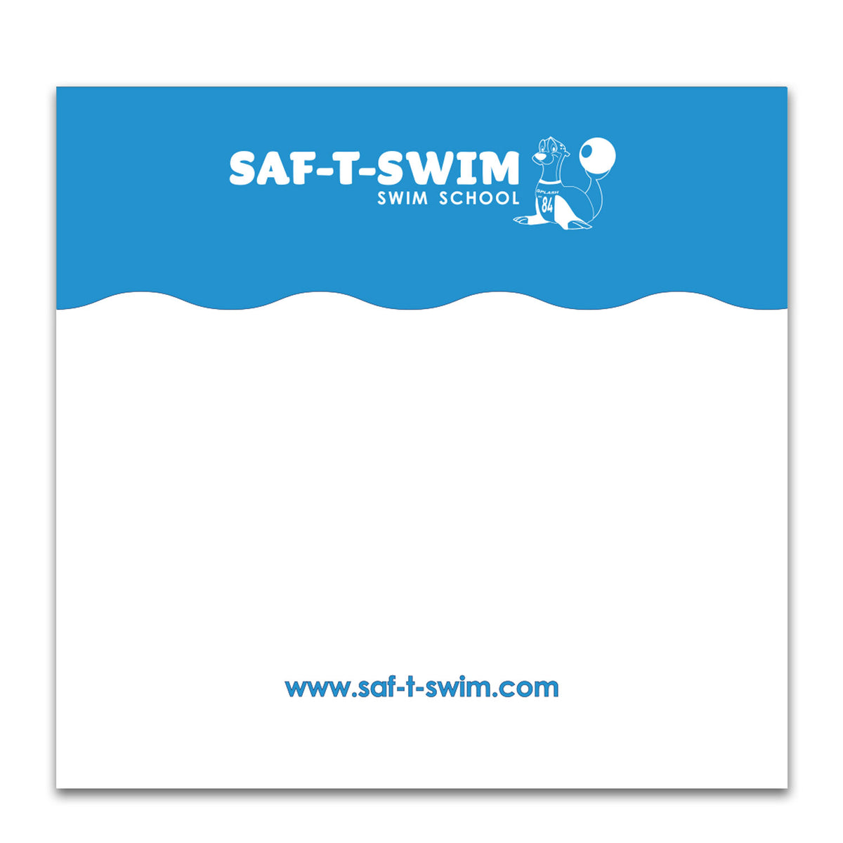 Saf-T-Swim: Sticky Notes Pad
