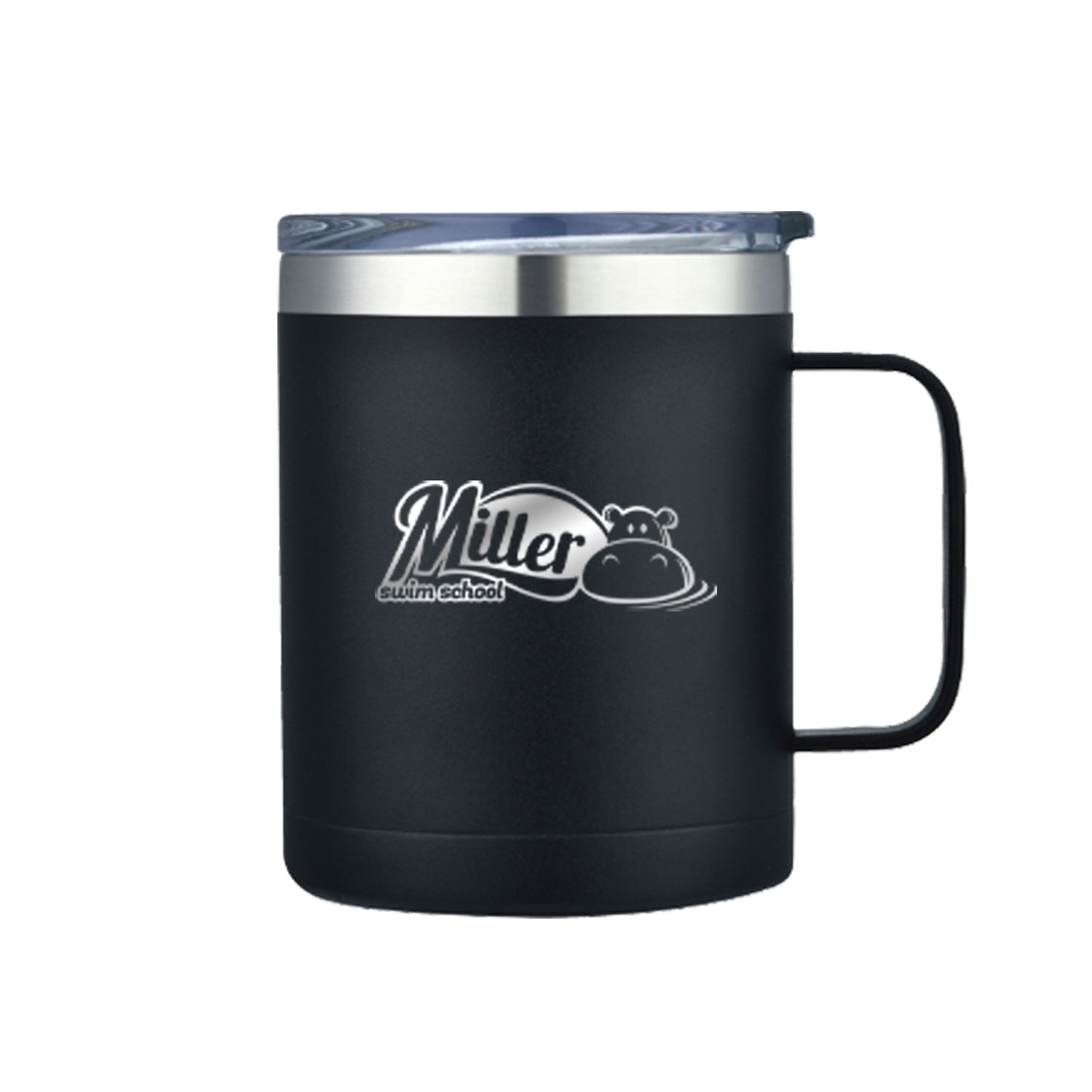 Miller Swim School: 14 oz. Stainless Steel Vacuum Insulated Tumbler Mugs