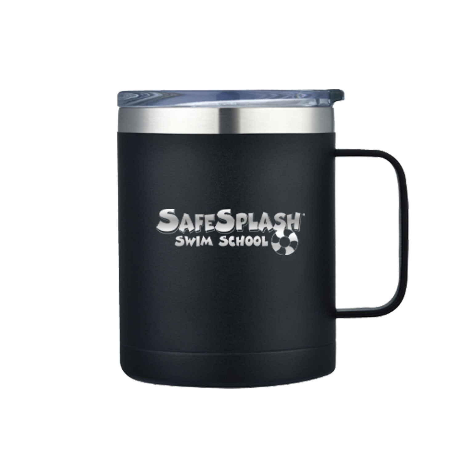 SafeSplash Swim School: 14 oz. Stainless Steel Vacuum Insulated Tumbler Mugs