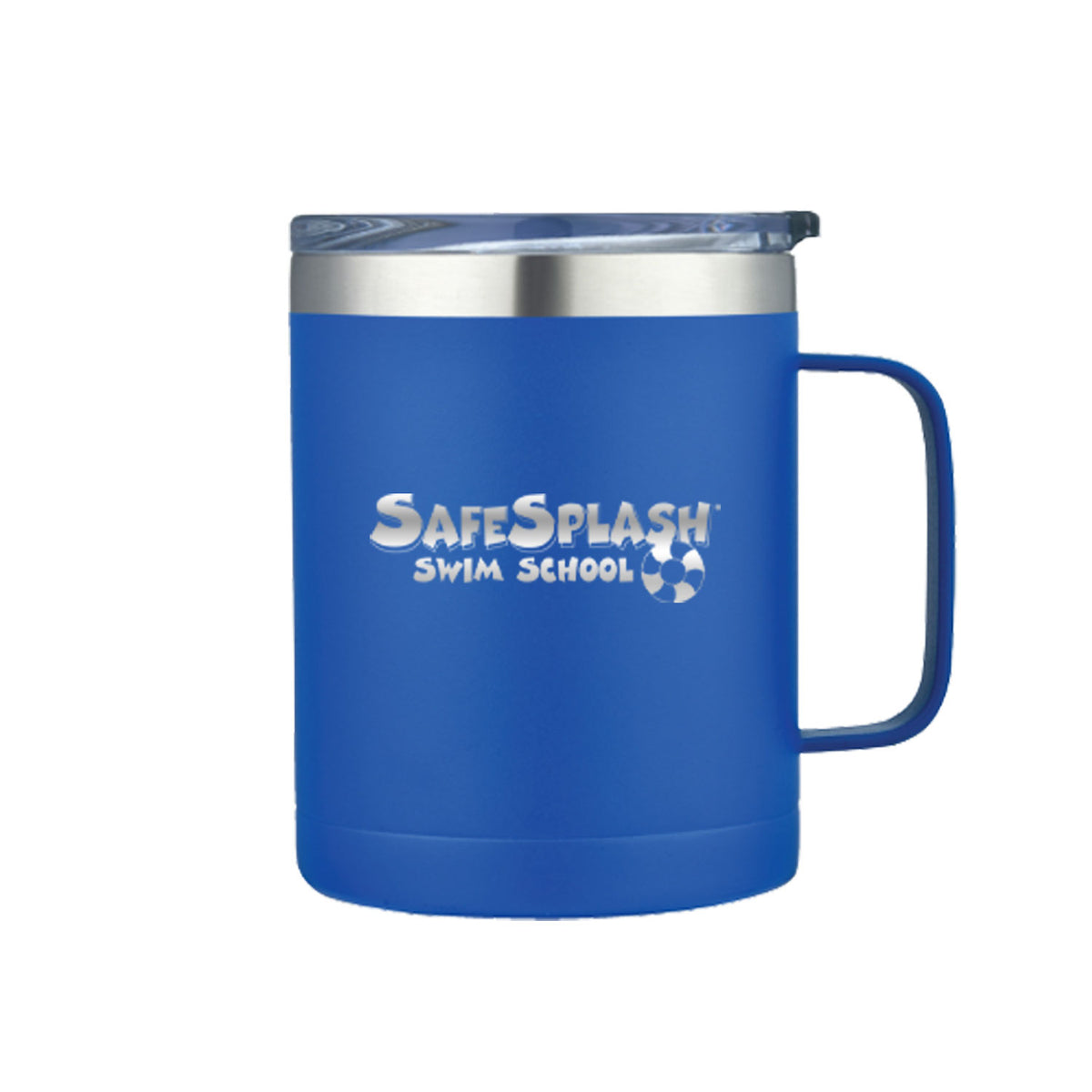 SafeSplash Swim School: 14 oz. Stainless Steel Vacuum Insulated Tumbler Mugs