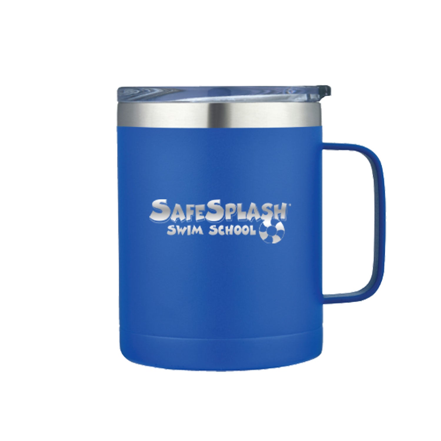 SafeSplash Swim School: 14 oz. Stainless Steel Vacuum Insulated Tumbler Mugs
