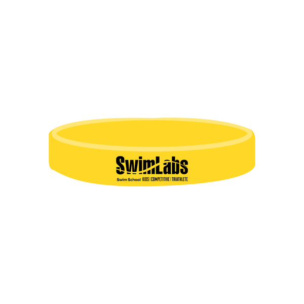 SwimLabs: 1/2" Debossed Color Filled Silicone Wristbands