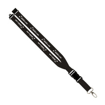 Saf-T-Swim: 1" Polyester Lanyard w/ Slide Buckle Release, Silver Metal Oval & Convenience Release