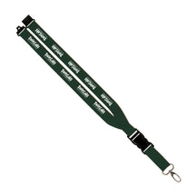 SwimLabs: 1" Polyester Lanyard w/ Slide Buckle Release, Silver Metal Oval & Convenience Release