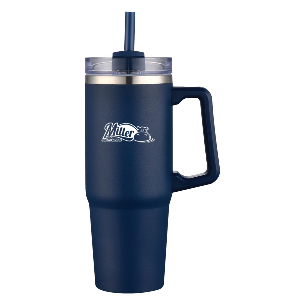 Miller Swim School: 30 oz. Insulated Tumbler w/ Handle