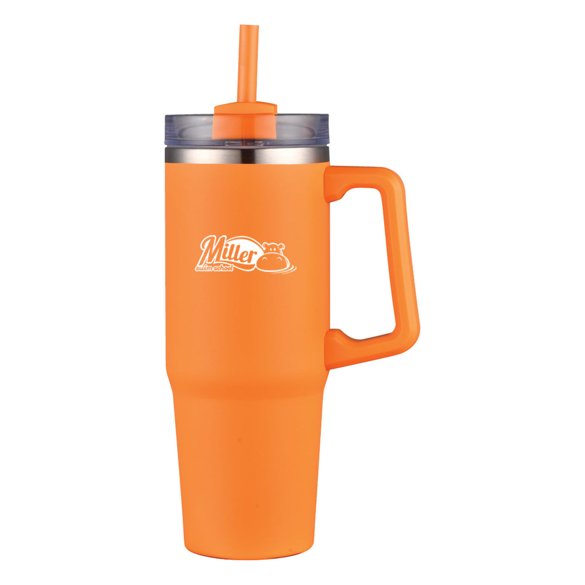 Miller Swim School: 30 oz. Insulated Tumbler w/ Handle