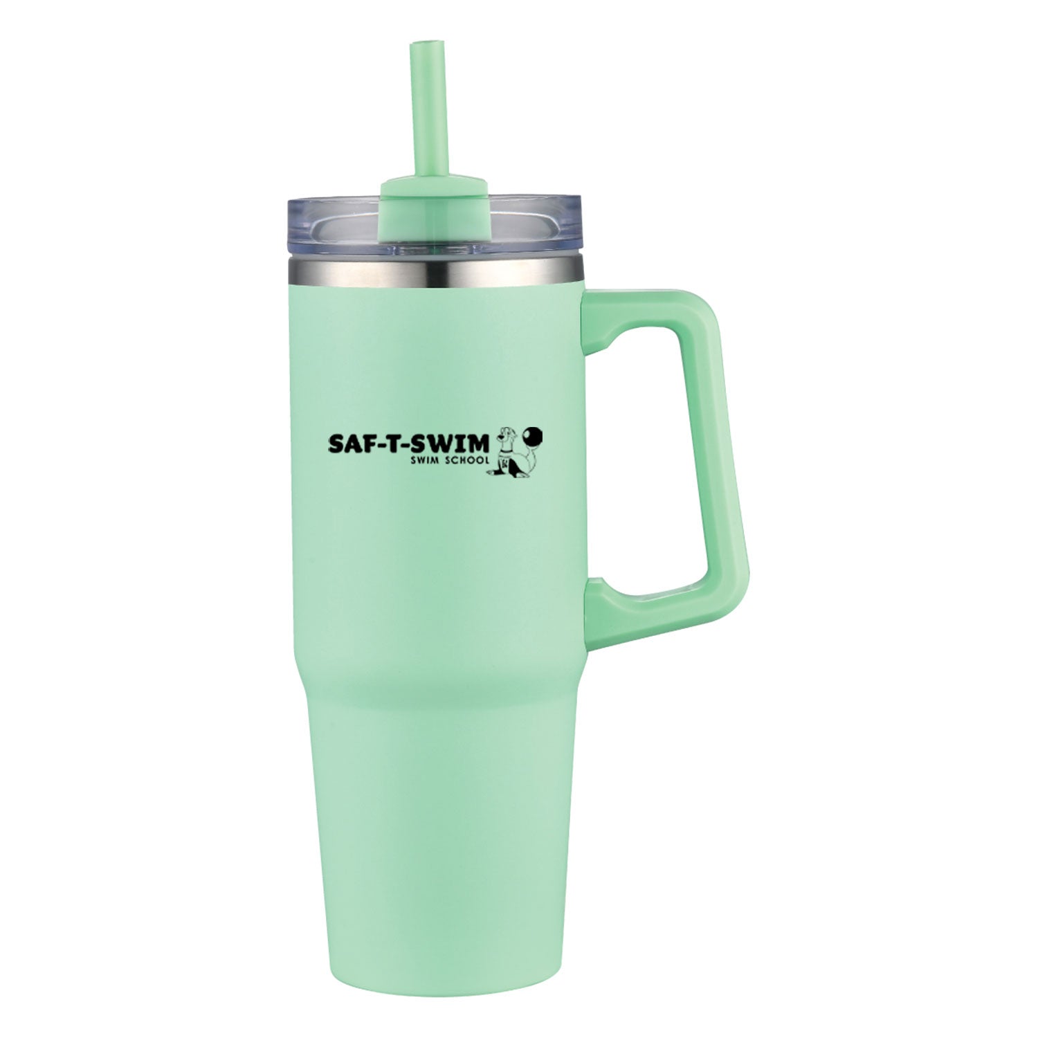 Saf-T-Swim: 30 oz. Insulated Tumbler w/ Handle