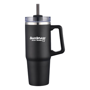 SafeSplash Swim School: 30 oz. Insulated Tumbler w/ Handle