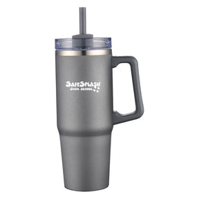 SafeSplash Swim School: 30 oz. Insulated Tumbler w/ Handle