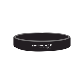 Saf-T-Swim: 1/2" Debossed Color Filled Silicone Wristbands