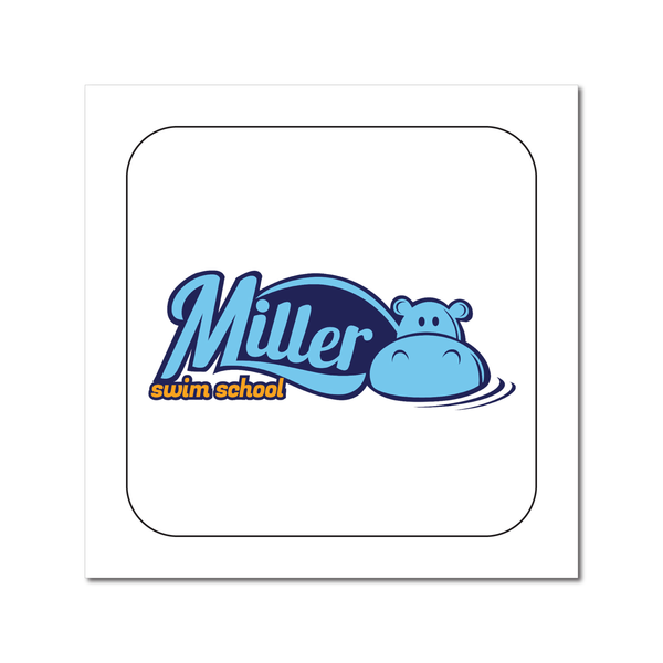 Miller Swim School: 2" x 2" Tattoo