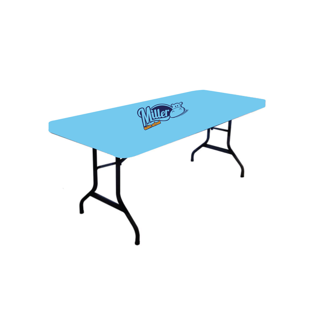 Miller Swim School: Tablecloth - 6ft Multi-Stretch Table Cap