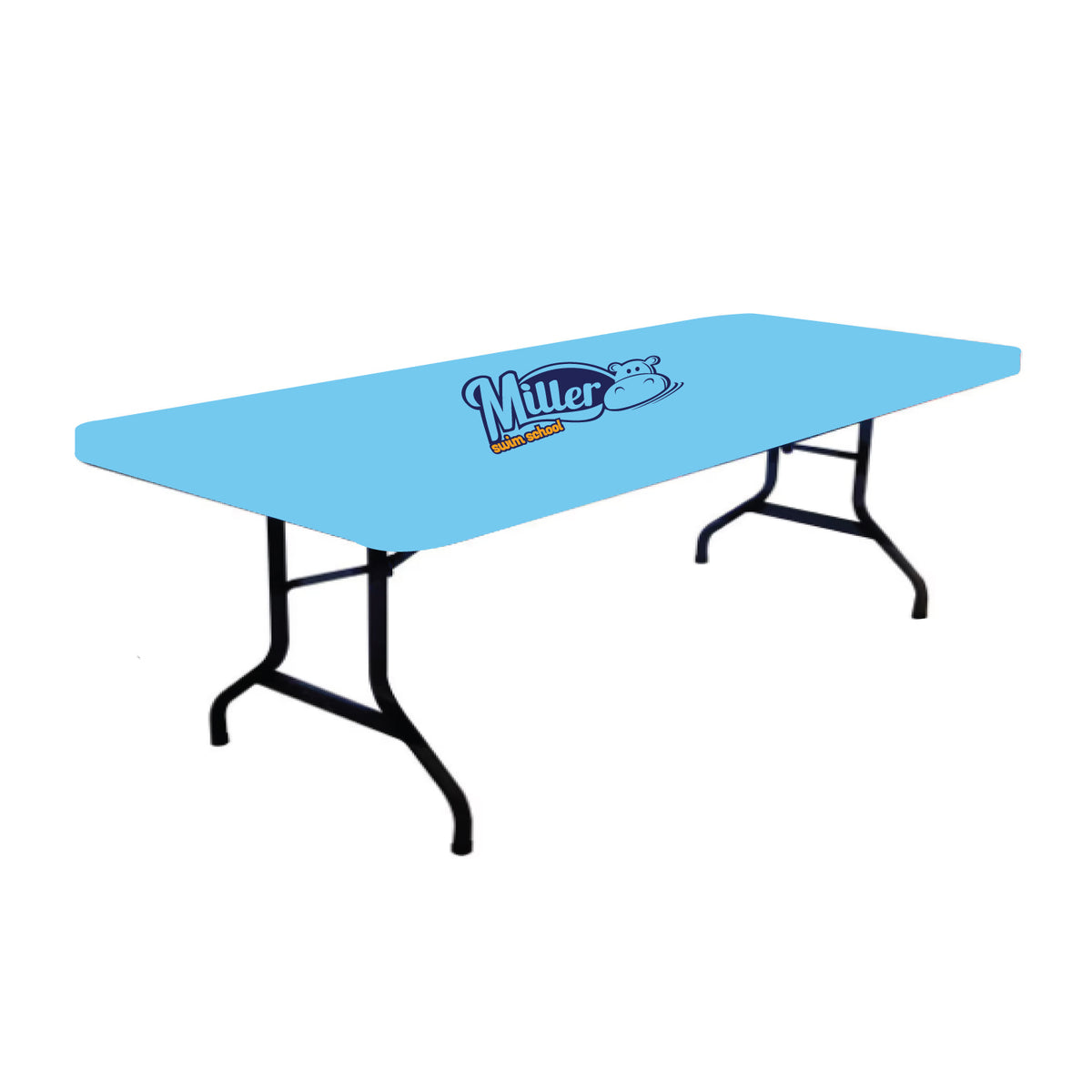 Miller Swim School: Tablecloth - 8ft Multi-Stretch Table Cap