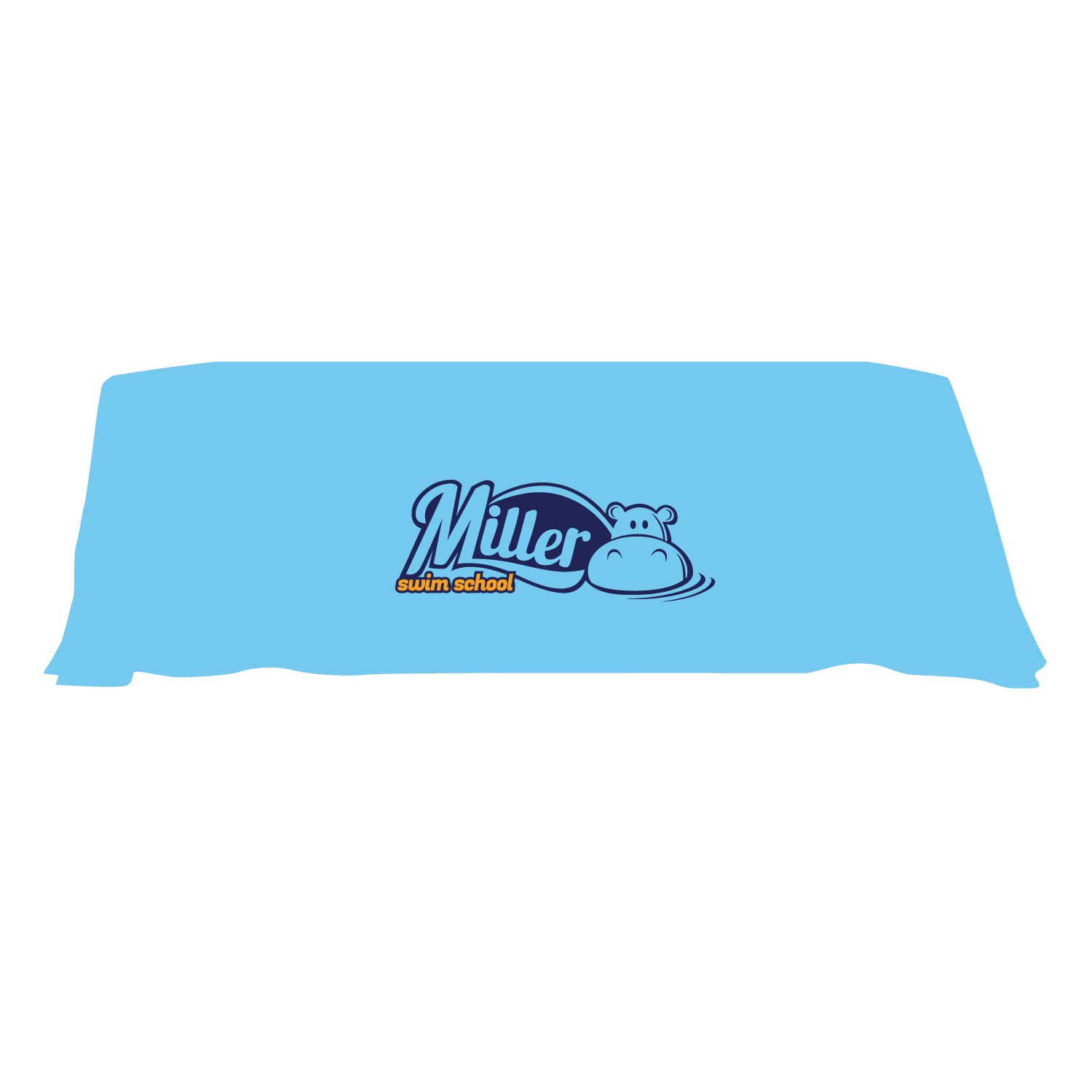 Miller Swim School: Tablecloth - 8ft Stretch Throw