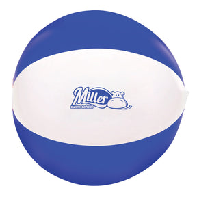 Miller Swim School: 6" Two-Tone Beach Ball