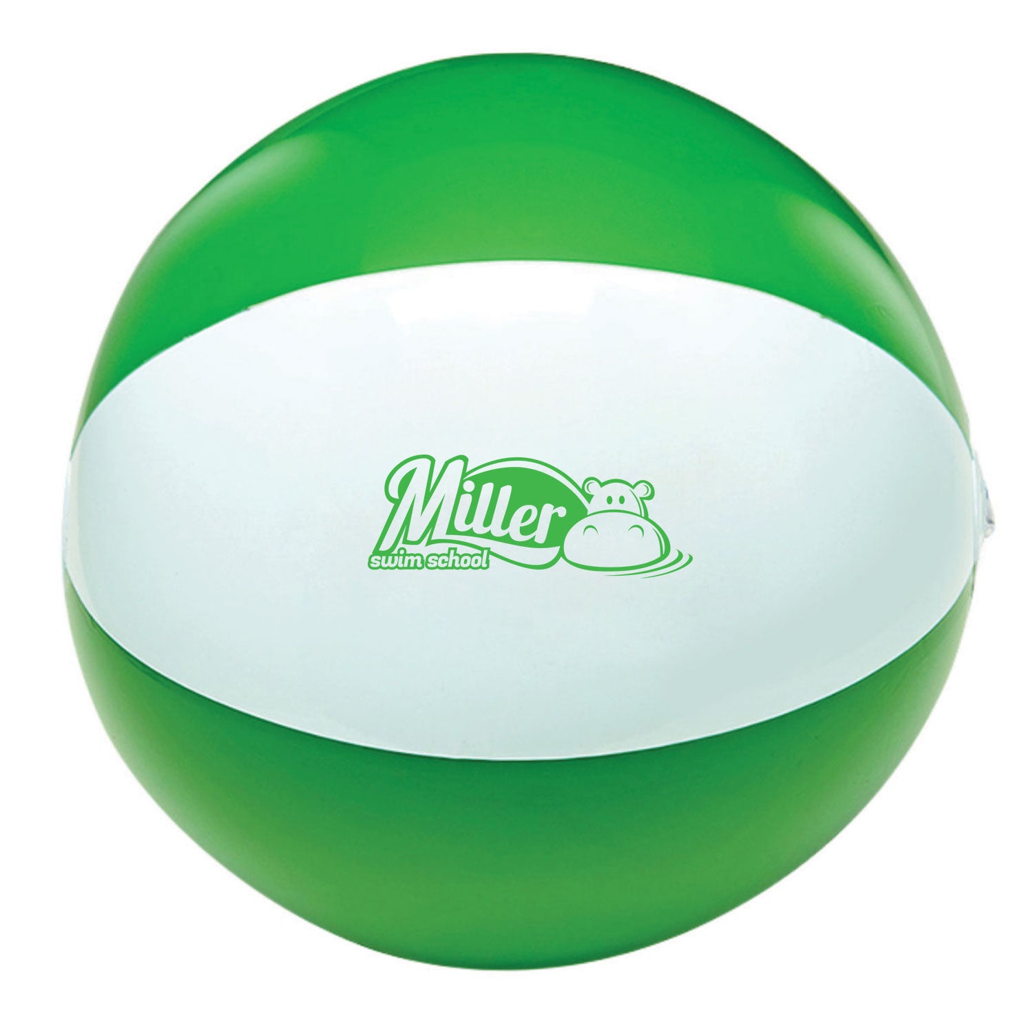 Miller Swim School: 6" Two-Tone Beach Ball