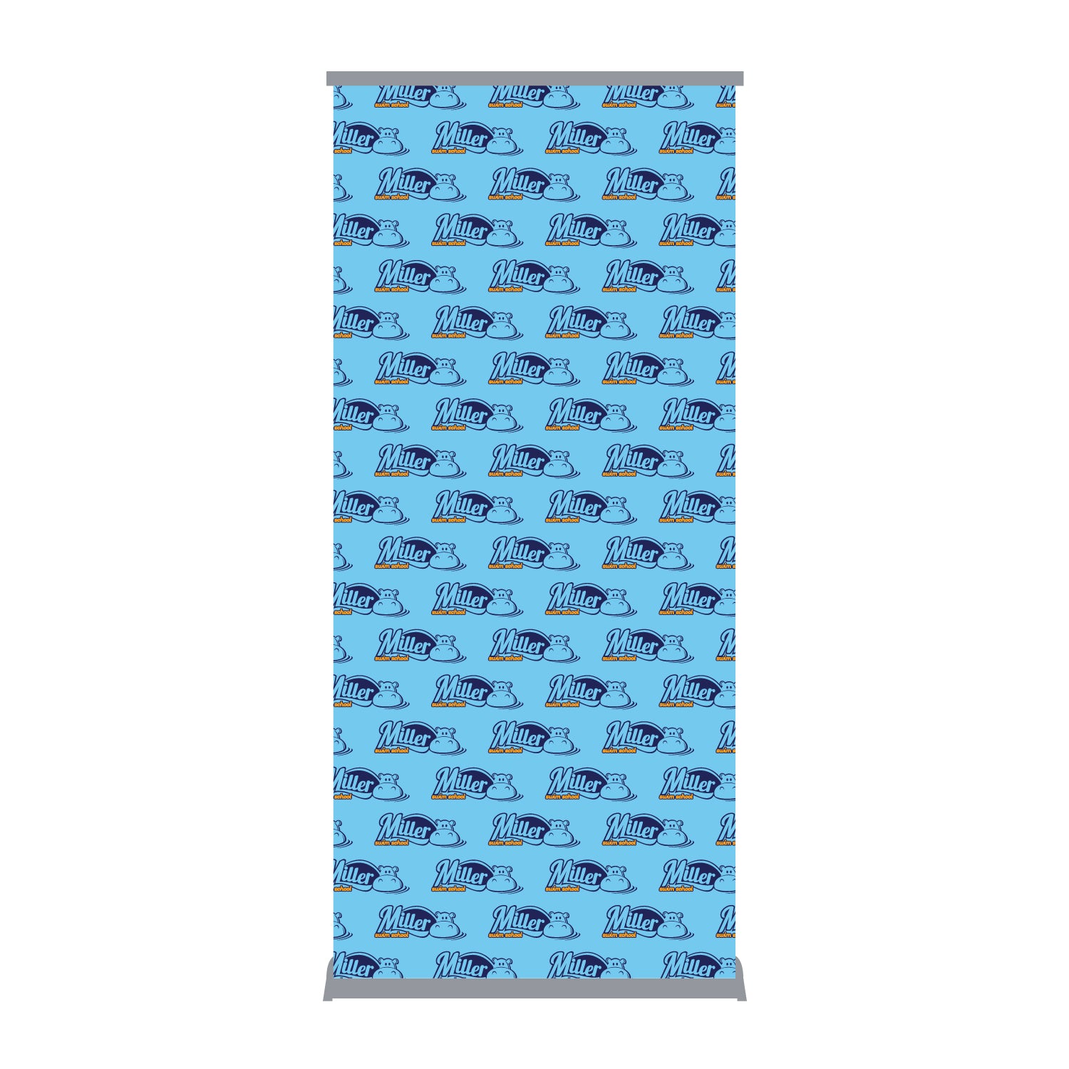 Miller Swim School: Premium Banner Stand