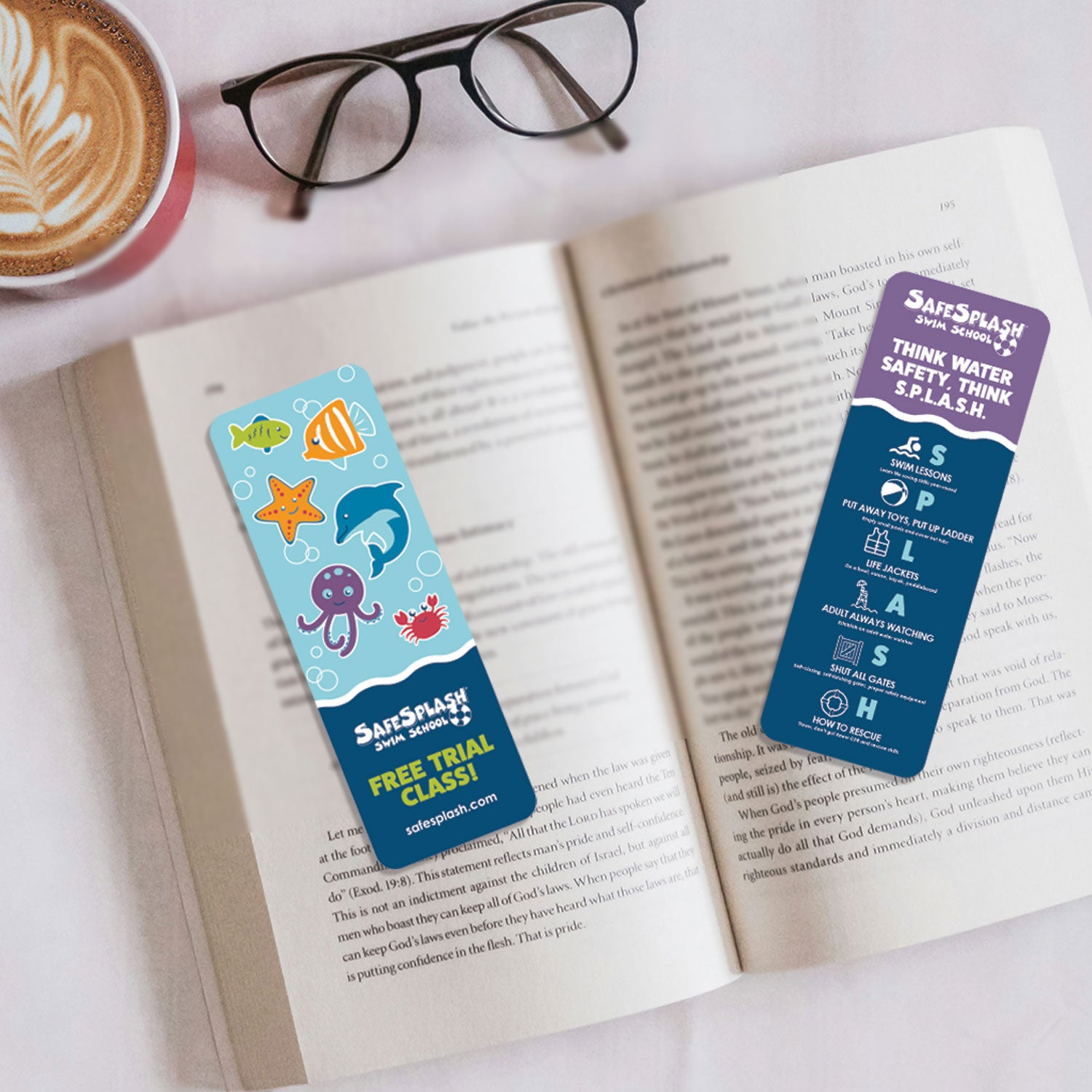 SafeSplash Swim School: Free Trial Class Bookmark