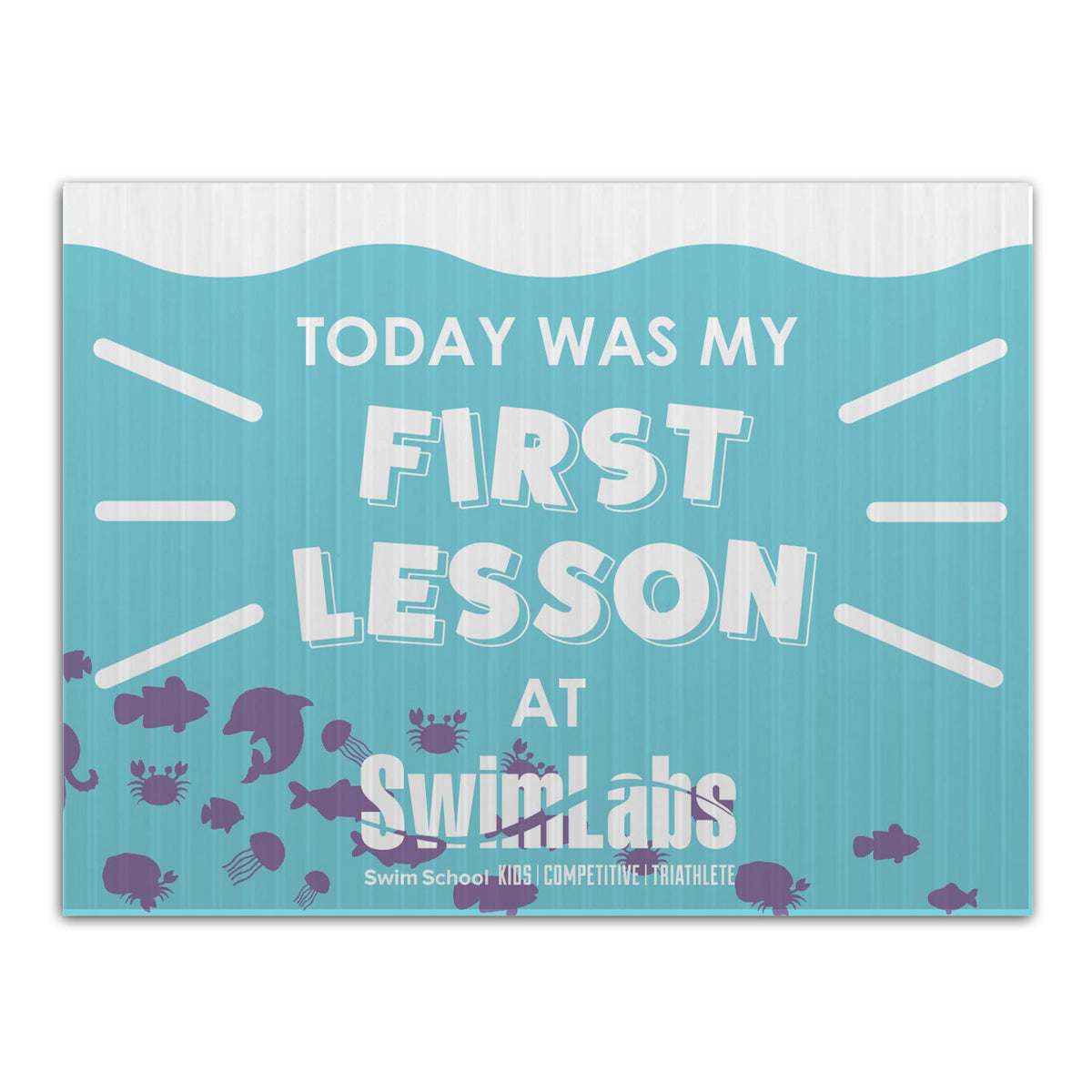 SwimLabs: First Lesson Sign
