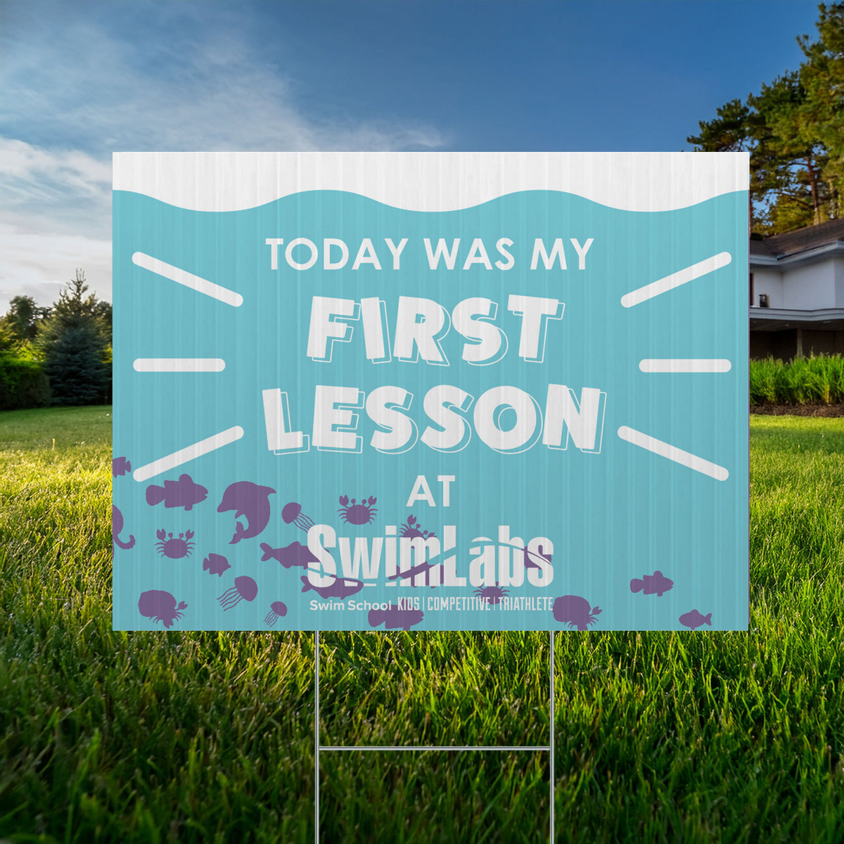 SwimLabs: First Lesson Sign