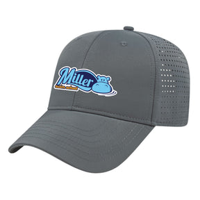 Miller Swim School: Perforated Polyester Cap