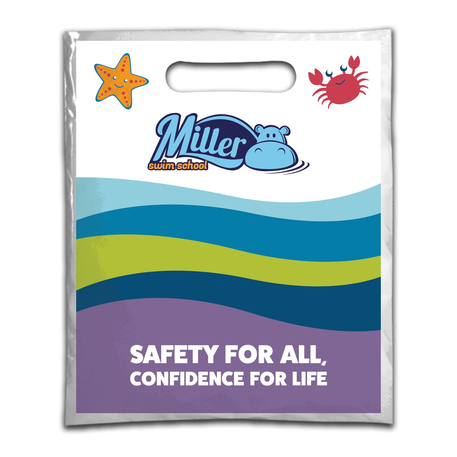 Miller Swim School: Plastic Gift Bag