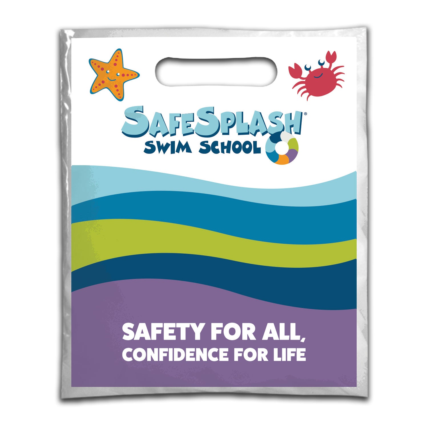 SafeSplash Swim School: Plastic Gift Bag