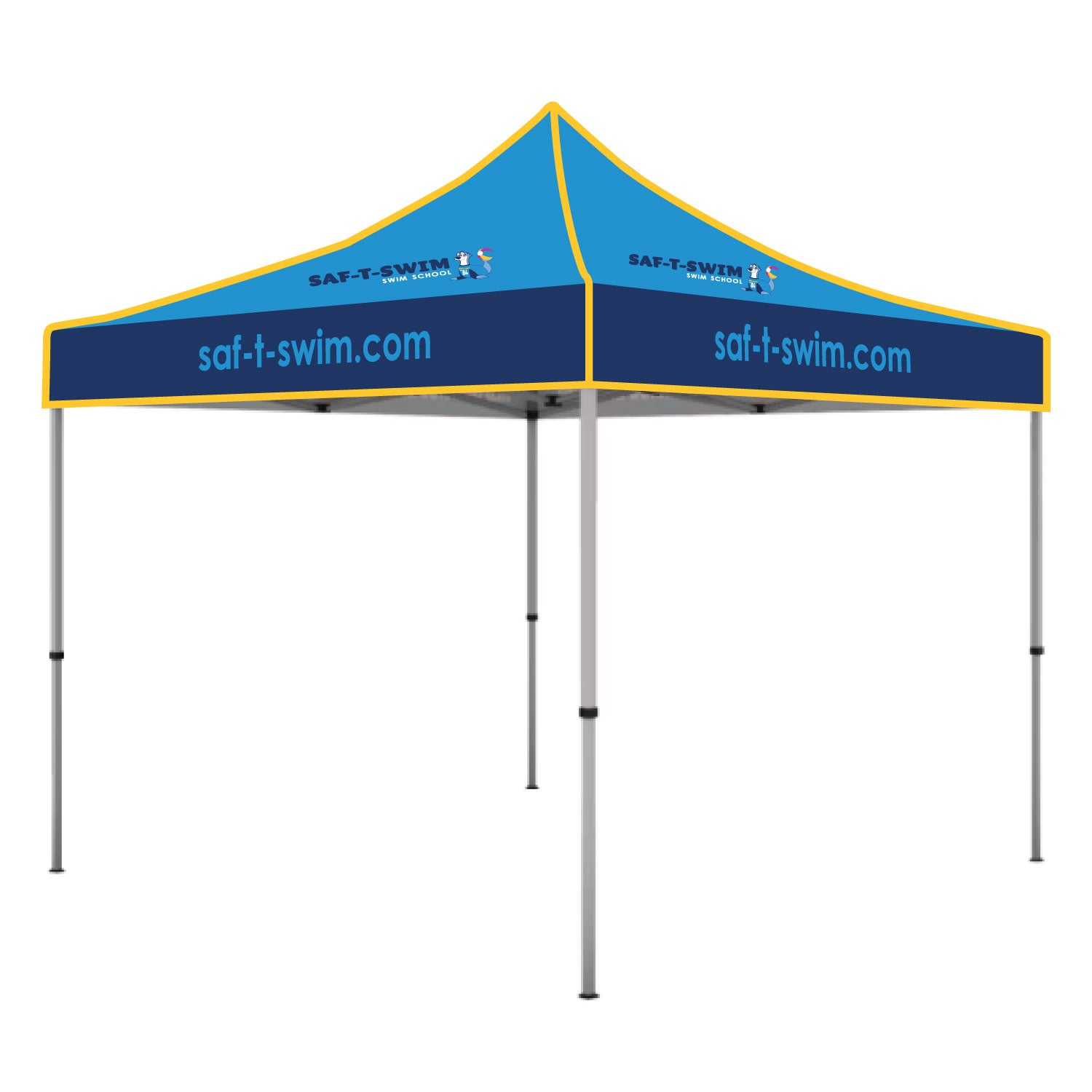 Saf-T-Swim: 10x10 Canopy Tent - Steel