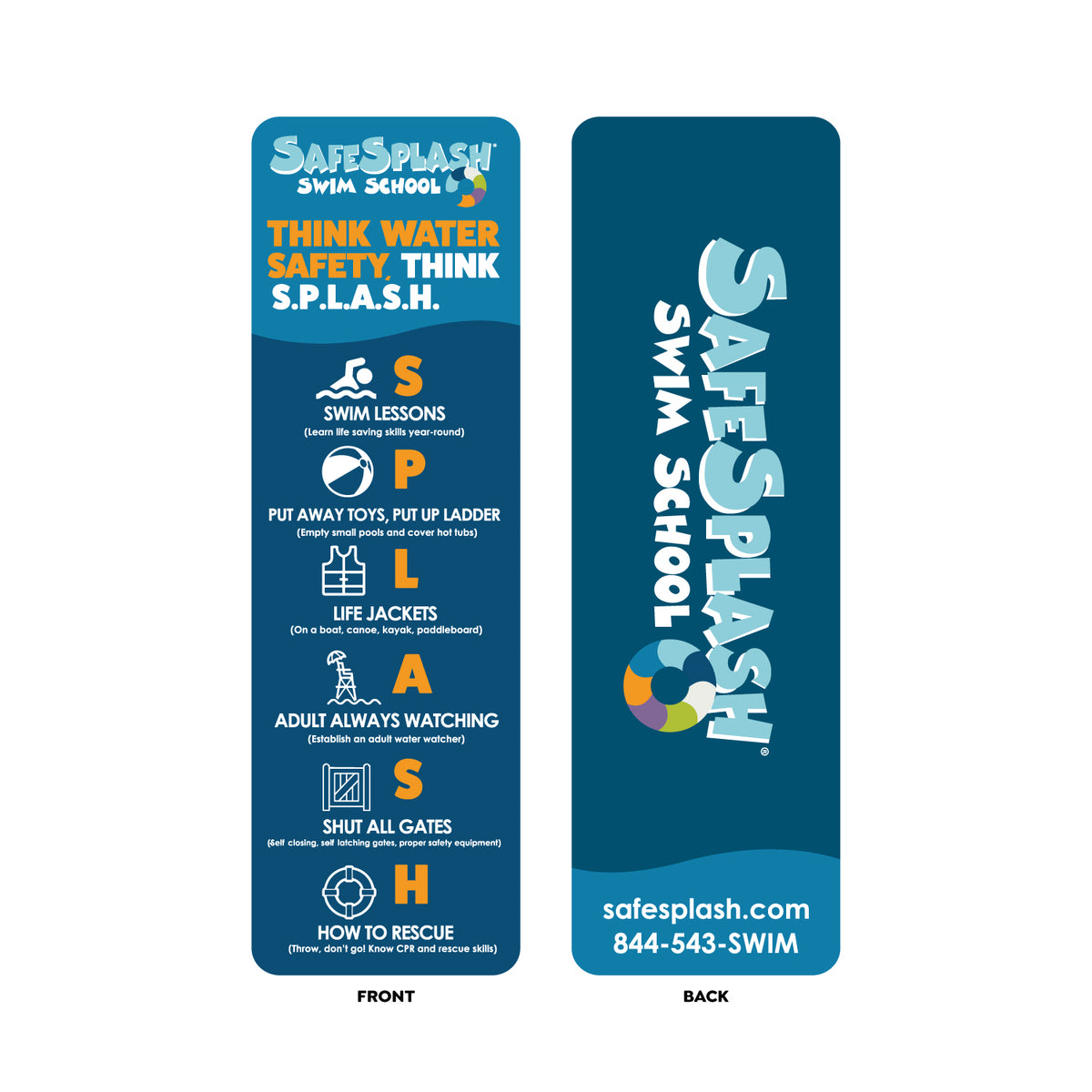 SafeSplash Swim School: Bookmark