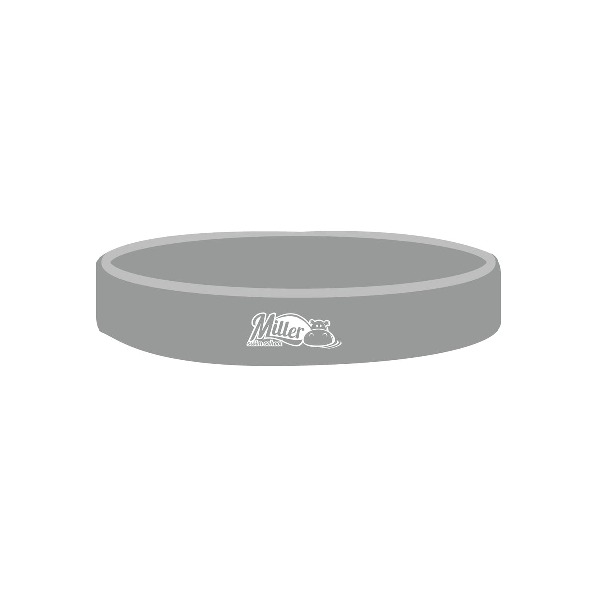 Miller Swim School: Silicone Wristband - Solid Color