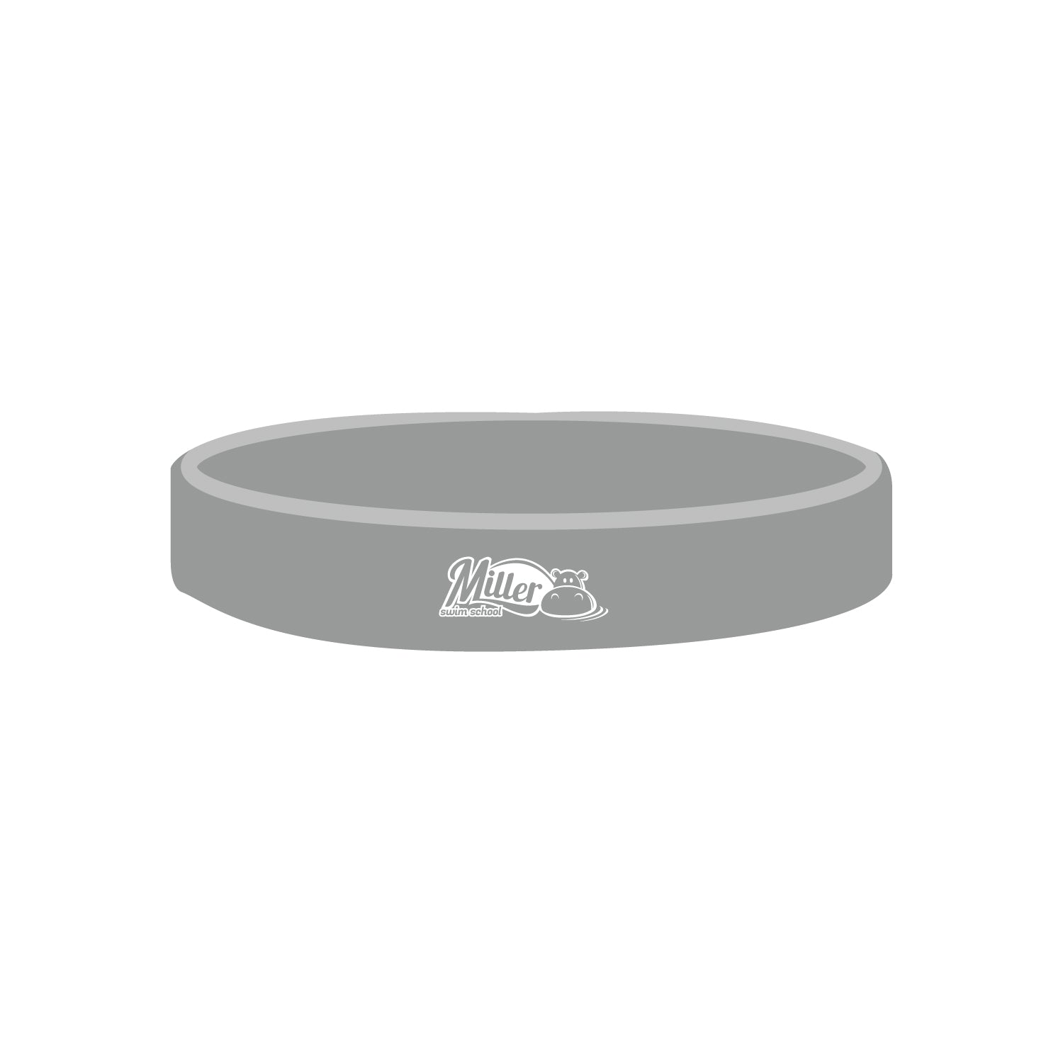 Miller Swim School: Silicone Wristband - Solid Color