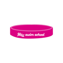 Miller Swim School: Silicone Wristband - Solid Color