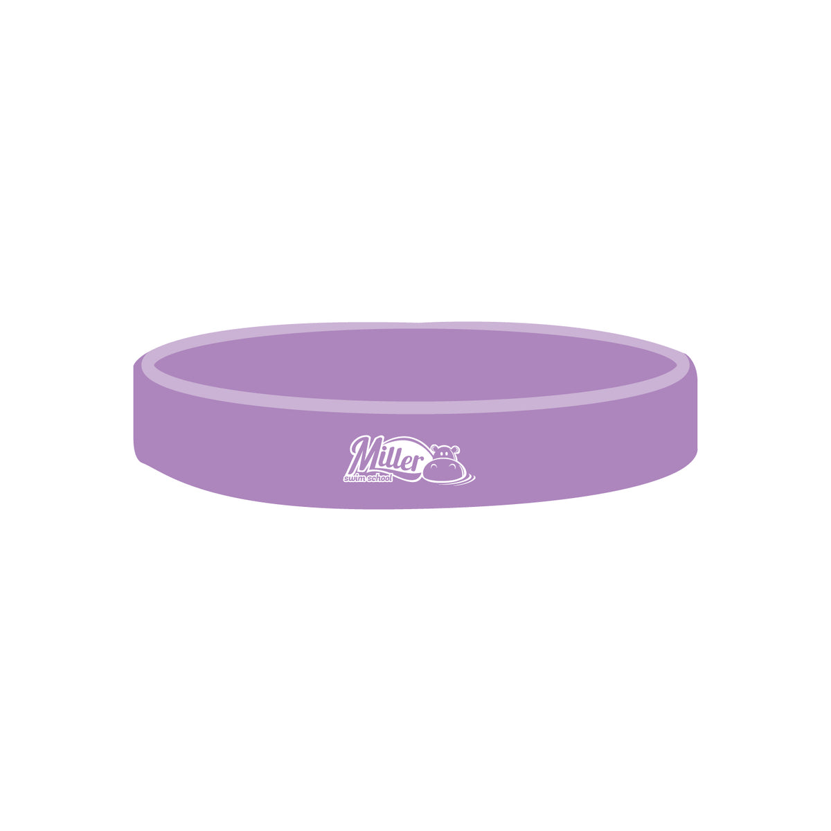 Miller Swim School: Silicone Wristband - Solid Color