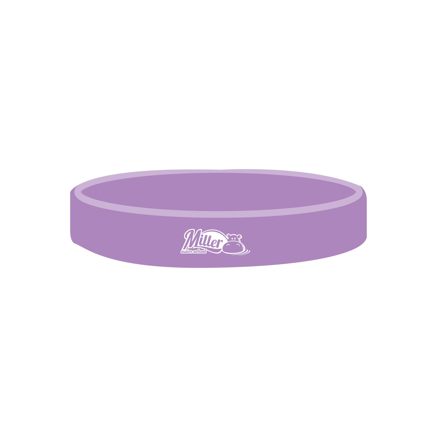 Miller Swim School: Silicone Wristband - Solid Color