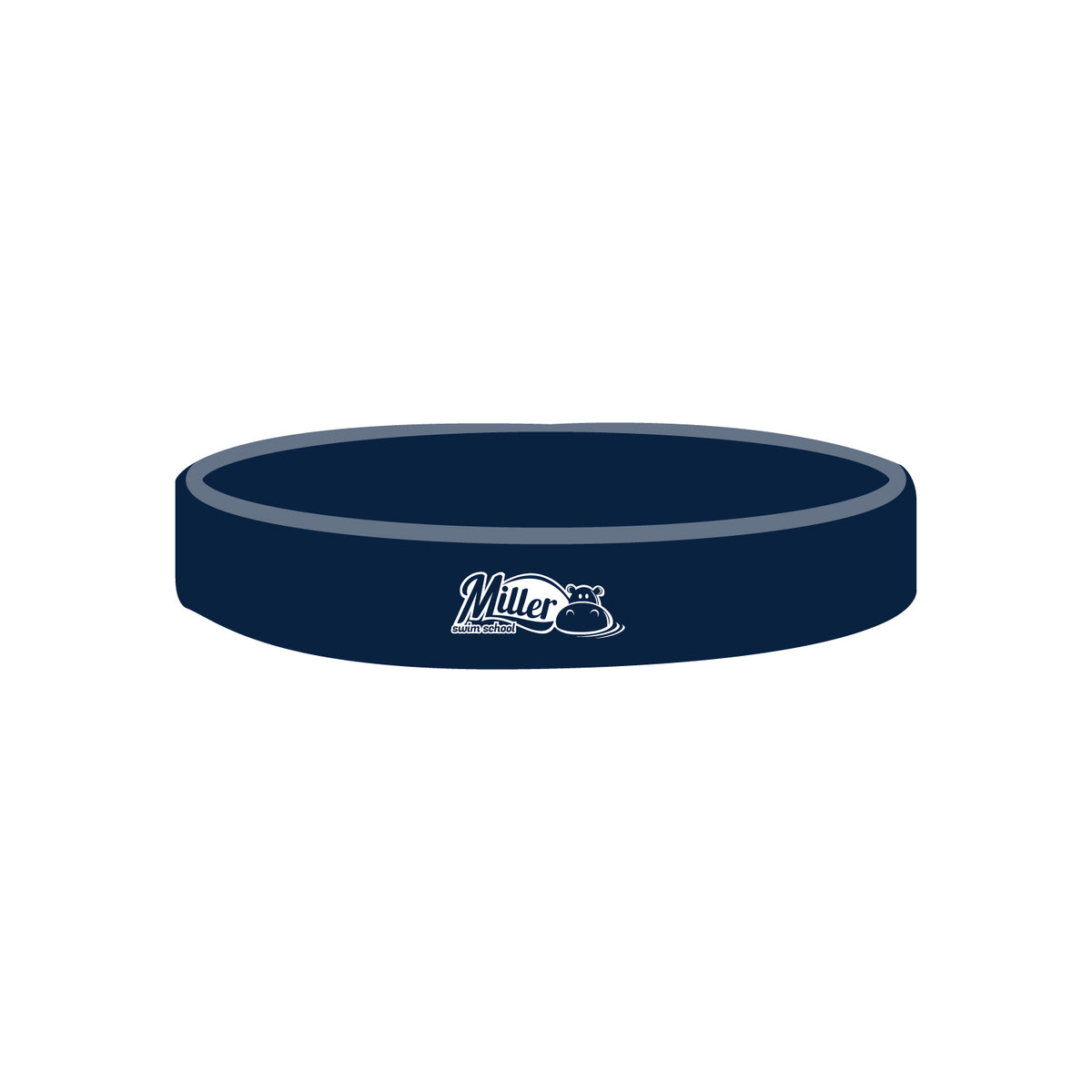 Miller Swim School: Silicone Wristband - Solid Color