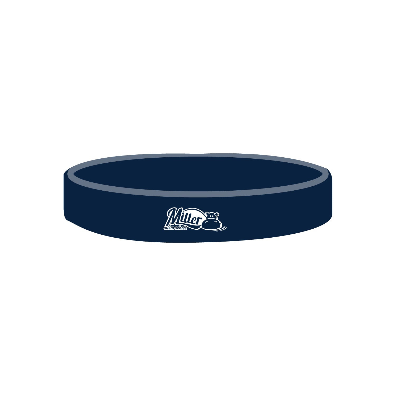Miller Swim School: Silicone Wristband - Solid Color
