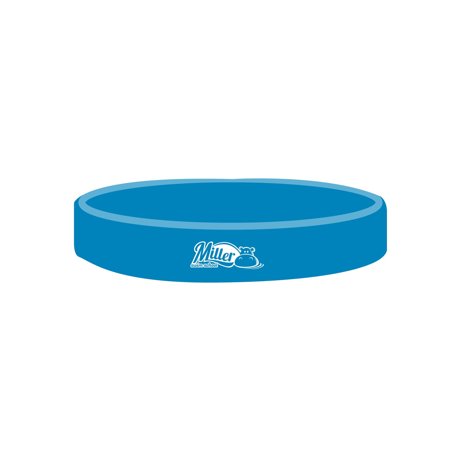 Miller Swim School: Silicone Wristband - Solid Color