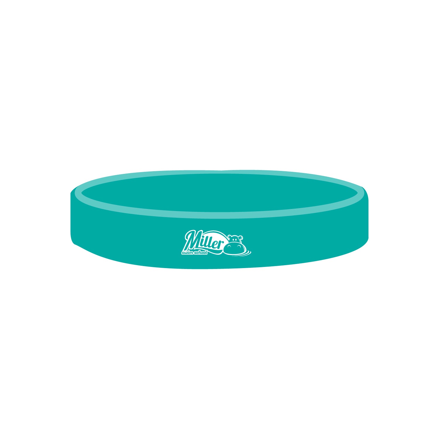 Miller Swim School: Silicone Wristband - Solid Color