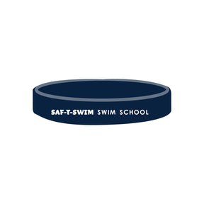 Saf-T-Swim: 1/2" Silicone Wristband - Solid