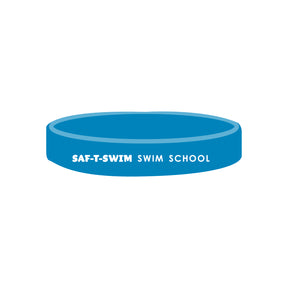 Saf-T-Swim: 1/2" Silicone Wristband - Solid