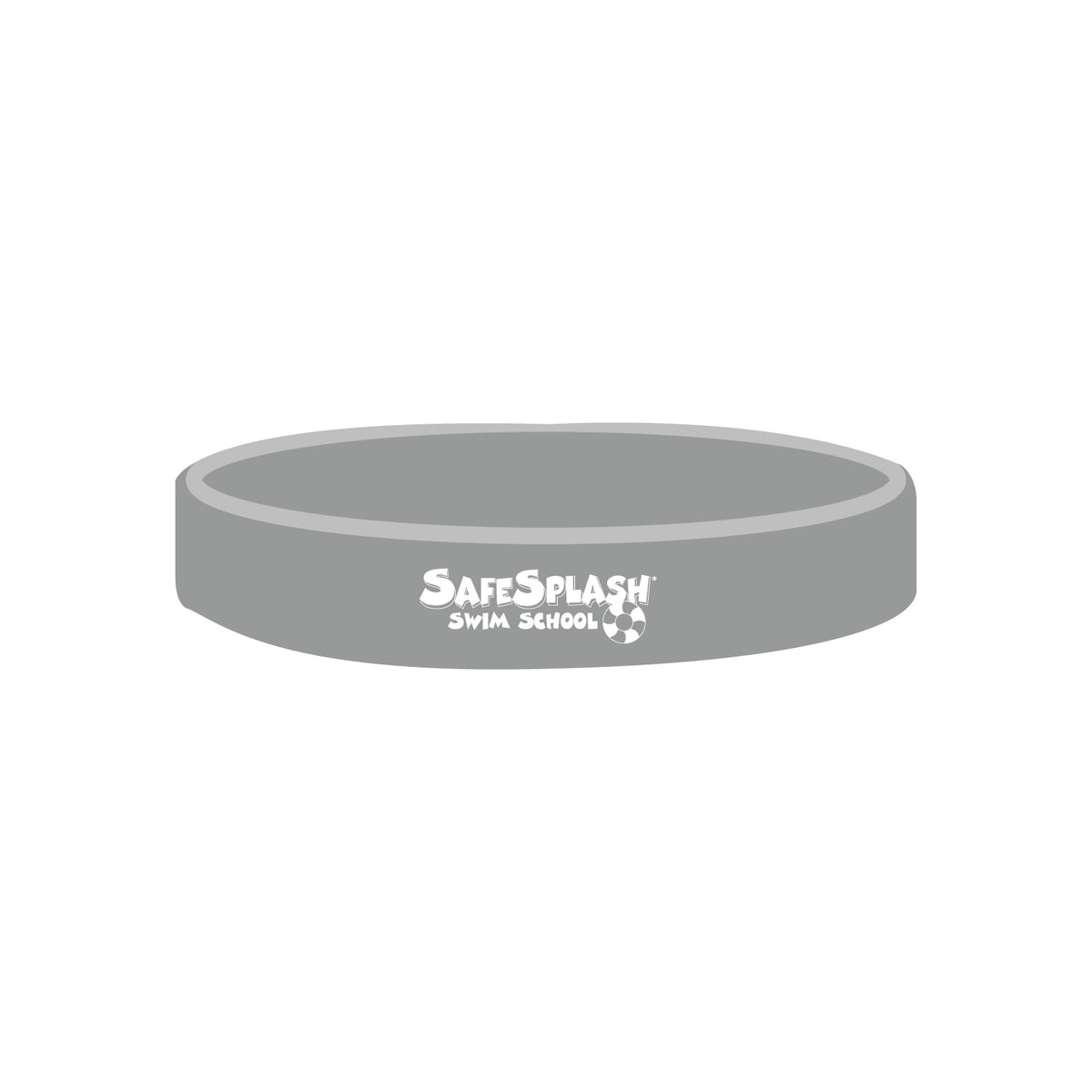 SafeSplash Swim School: Silicone Wristband - Solid Color