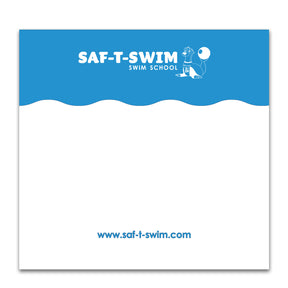 Saf-T-Swim: Sticky Notes Pad