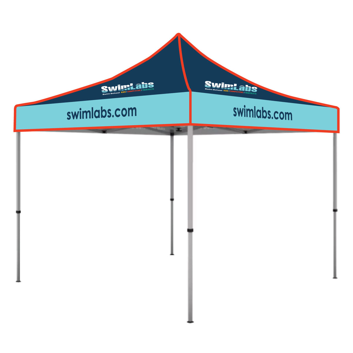 SwimLabs: 10x10 Canopy Tent - Steel